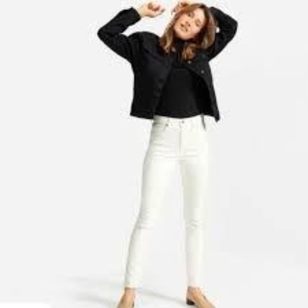 Everlane The High-Rise Skinny Jean White Size 25